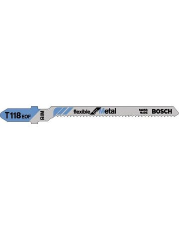 Bild Stichsägeblatt T 118 EOF Bosch VE à 5 Stück Flexible for Metal-0