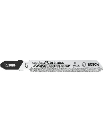 Bild Stichsägeblatt T 130 RIFF Bosch VE à 3 Stück Special for Ceramics-0