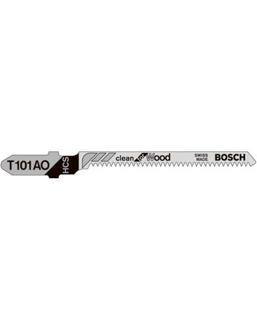 Bild Stichsägeblatt T 101 AO Bosch VE à 5 Stück Clean for Wood-0