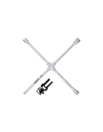 Bild Kreuzschlüssel 750mm 6-kant 24x27x32mmxDIN 3120 3/4" außen Hazet-0