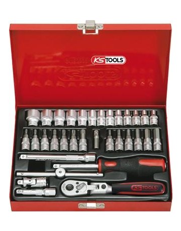 Bild Steckschlüssel-Satz 1/4" 33-teilig KS Tools-0