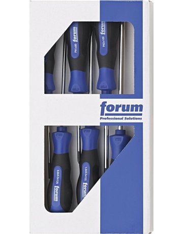 Bild Schraubendreher-Satz 6tlg. Schlitz/PH FORUM-0