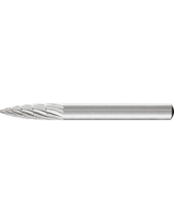 Bild Frässtift HSS Spitzbogenform K 0618 3 6mm 6x18mm Pferd-0