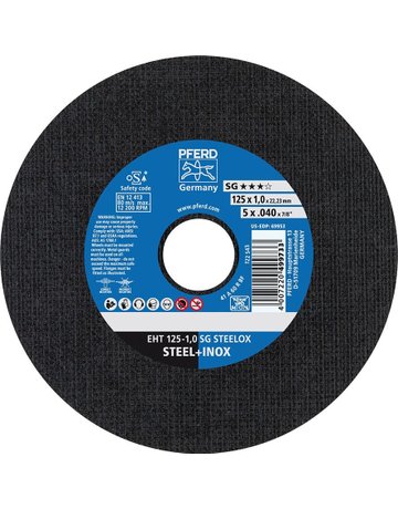 Bild Trennscheibe gerade A60RSG-INOX 125x1mm PFERD-0
