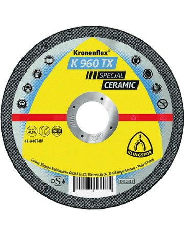 Bild Trennscheibe K 960 TX 125 x 1 mm ger. Klingspor-0