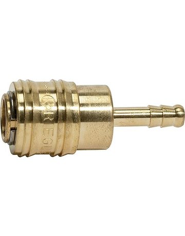Bild SchnellverschlusskupplungNW 7,2, Messing, connect-line, Tülle 9mm RIEGLER-0