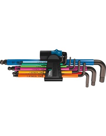 Bild Winkelschraubendreher- Satz Multicolor mit Haltefunktion 9-teilig Wera-0