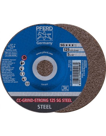 Bild Schleifscheibe CC-Grind STRONG-STEEL 125mm PFERD-0