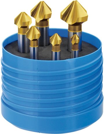 Bild Kegels.-Stz D335C HSS TiN6,3-25,0mm 90G 5tlg FORUM-0