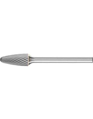 Bild Kleinfrässtift HM Rundbogenform 0613 5 3mm 6x13mm Pferd-0