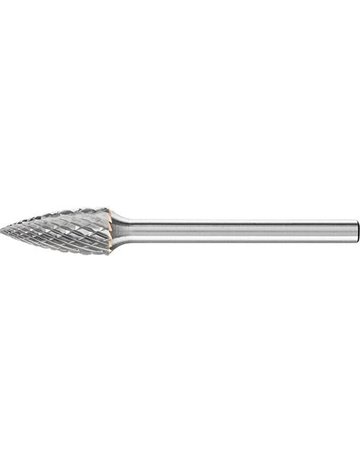 Bild Kleinfrässtift HM Spitzbogenform 0613 4 3mm6x13mm Pferd-0