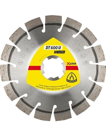Bild Diamant -Trennscheibe X-LOCK 125x22,2x2,4mm DT600U Klingspor-0