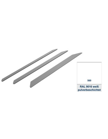 Bild Aufsteckprofil RAG² RAL 9016 28 mm - RBB Aluminium-Profiltechnik AG-0