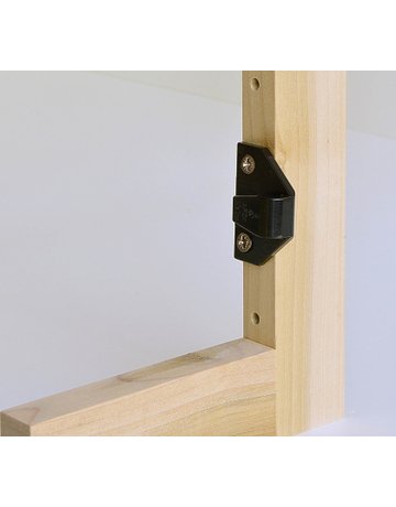 Bild ASR Rahmenteil schwarz für Spanplattenschraube 4 mm - Keku-1