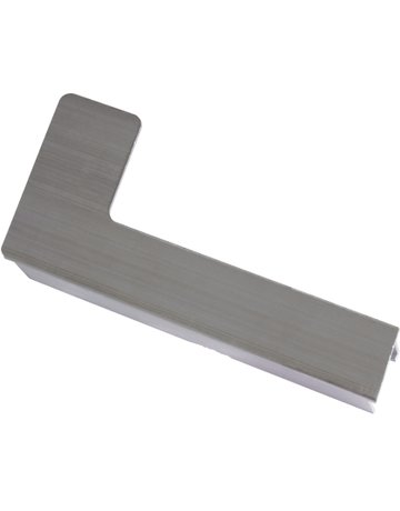Bild Bank Abschluss 110 mm LM blank Putz 18 mm links-0