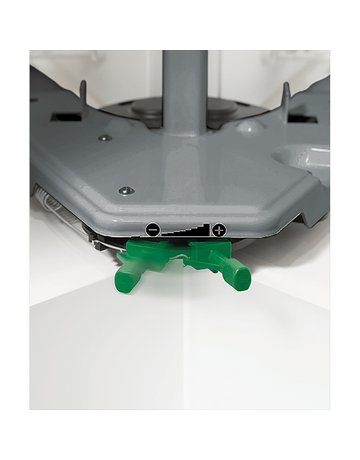 Bild Küchen Unterschrank -Eckschr.drehb., KB800mm Revo 90° 9080040,silb.,pulverbeschichtet - Hettich-1