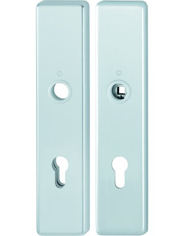 Bild Schutz-Langschild 2221/2210 eckig,ES1/PZ 72/8,F1,TS37-47 - HOPPE-0