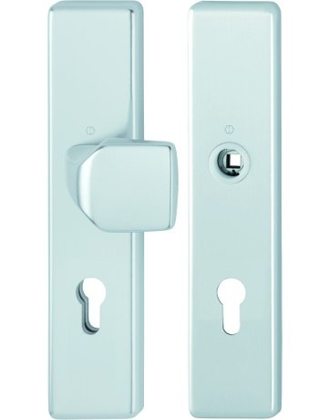 Bild Sicherheits-Wechselgarnitur 61G/2221/2210 LS eck,12mm,ES1/PZ 72/8,F1 - HOPPE-0