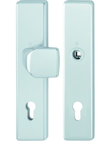 Bild Sicherheits-Wechselgarnitur 61G/2221/2210 LS eck,12mm,ES1/PZ 92/10/8,F1 - HOPPE-0
