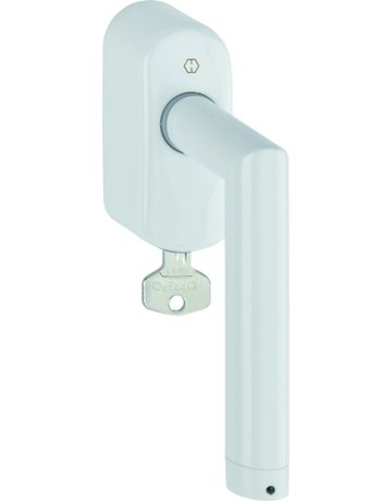 Bild Funk-Fenstergriff E0400Z-EF/US950S abschliessbar ,ov.,7/32,verkehrsw. - HOPPE-0