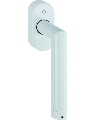 Bild Funk-Fenstergriff E0400Z-EF/US956 oval ,7/32-42,verkehrsw. - HOPPE-0