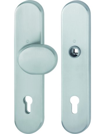 Bild Sicherheits-Wechselgarnitur E86G/3331/3310 LS oval ,12mm,ES1/PZ 92/10/8,F69 - HOPPE-0
