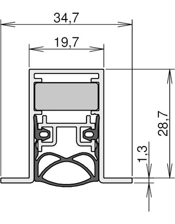Bild Dichtung Schall-Ex Ultra OS Duo 1.083mm,F1 - Athmer-1