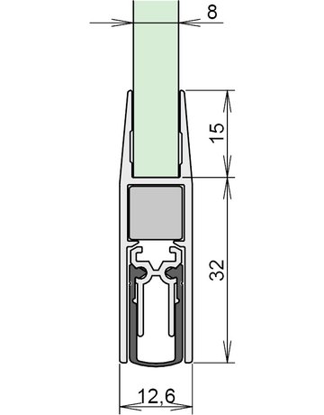 Bild Dichtung Schall-Ex DUO GS-H8 708mm,F1 - Athmer-2