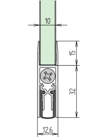 Bild Dichtung Schall-Ex GS-H10 833mm,F1 - Athmer-1