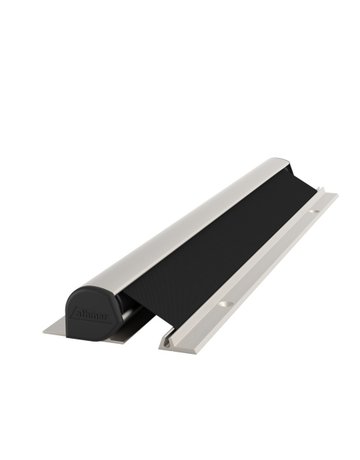 Bild Fingerschutz NR-25 1.000mm,edelstahloptik,Rollo schwarz - Athmer-0