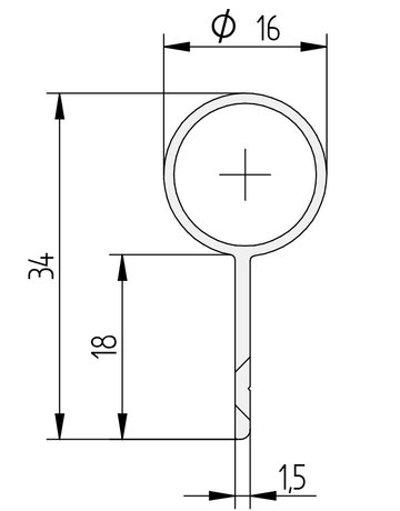 Bild Fingerschutz BO-16 1.950mm,F1 - Athmer-1