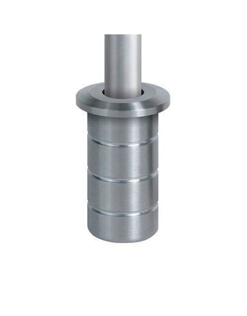 Bild Bodenmulde BM-R Ø 11 mm Ø 11/40 x 36 mm, Edelstahl geschliffen - PLANET-6