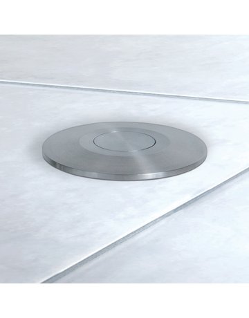 Bild Bodenschließmulde BM-R Ø15/40 edelstahl, Ø14,m.Staubsch. - PLANET-3