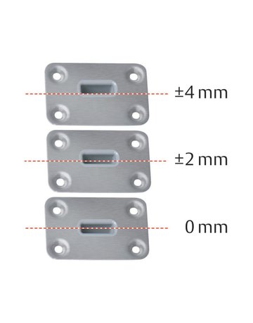 Bild Bodenschließmulde BM5x13 verstellbar,0/0mm,edelstahl - PLANET-1