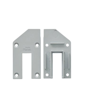 Bild Türdichtung KGMinE-S10X DR,460mm,edelstahloptik,einseitig - PLANET-5