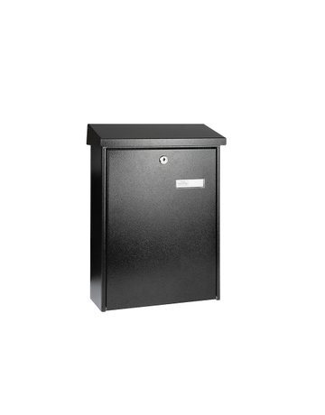 Bild Briefkasten, Texel 5767 E, Stahl abschließbar, silber lackiert - BURG WÄCHTER-1