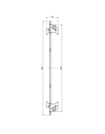 Bild Aufnahmeelement TECTUS TE 640 3D BW/16 verzinkt - SIMONSWERK-2