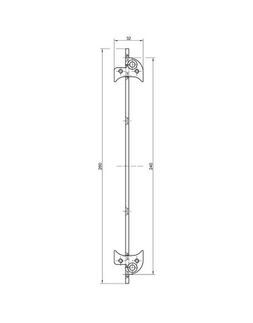 Bild Aufnahmeelement TECTUS TE 640 3D BW/20 verzinkt - SIMONSWERK-2