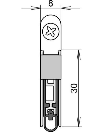 Bild Dichtung Schall-Ex L-8/30 WS 833mm - Athmer-3