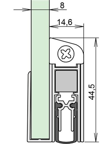 Bild Dichtung Schall-Ex DUO GS-8 708mm,F1 - Athmer-2