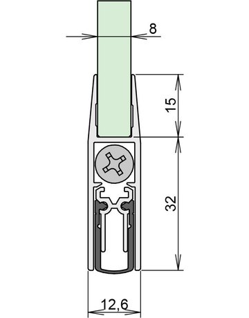 Bild Dichtung Schall-Ex GS-H8 958mm,F1 - Athmer-1