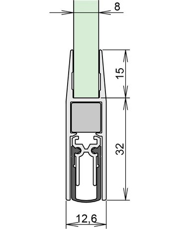 Bild Dichtung Schall-Ex DUO GS-H8 708mm,F1 - Athmer-1