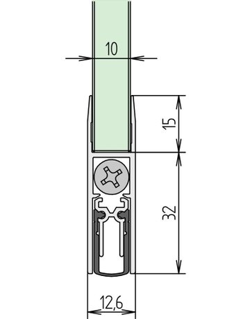 Bild Dichtung Schall-Ex GS-H10 833mm,F1 - Athmer-2