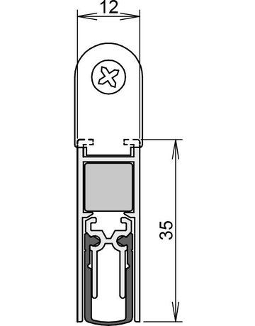 Bild Dichtung Schall-Ex Slide M-12 SLA 710mm - Athmer-1