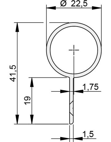 Bild Fingerschutz BO-23 1.750mm,RAL 9016 - Athmer-2