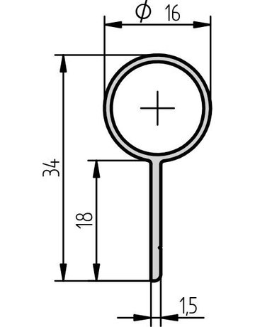 Bild Fingerschutz BO-16 1.950mm,F1 - Athmer-2