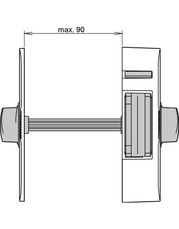 Bild Fingerschutz HS-25 RAL 9016 - Athmer-1