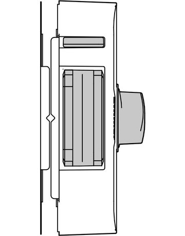 Bild Fingerschutz HS-25 Glas RAL 9016 - Athmer-1
