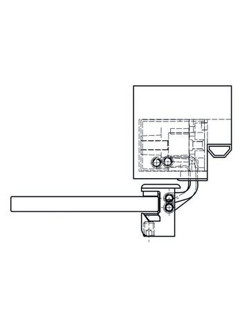 Bild Glastürband TECTUS TEG 310 2D 60 2tlg,reingrau matt - SIMONSWERK-7