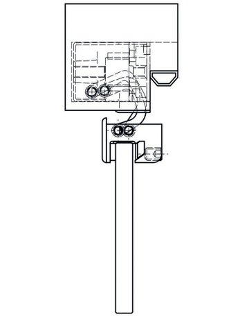 Bild Glastürband TECTUS TEG 310 2D 60 2tlg,reingrau matt - SIMONSWERK-6